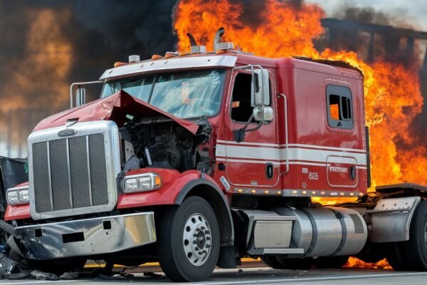 08/26/2024 Semi Accident I-85 Anderson County SC