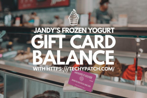 Jandy's Frozen Yogurt Gift Card Balance