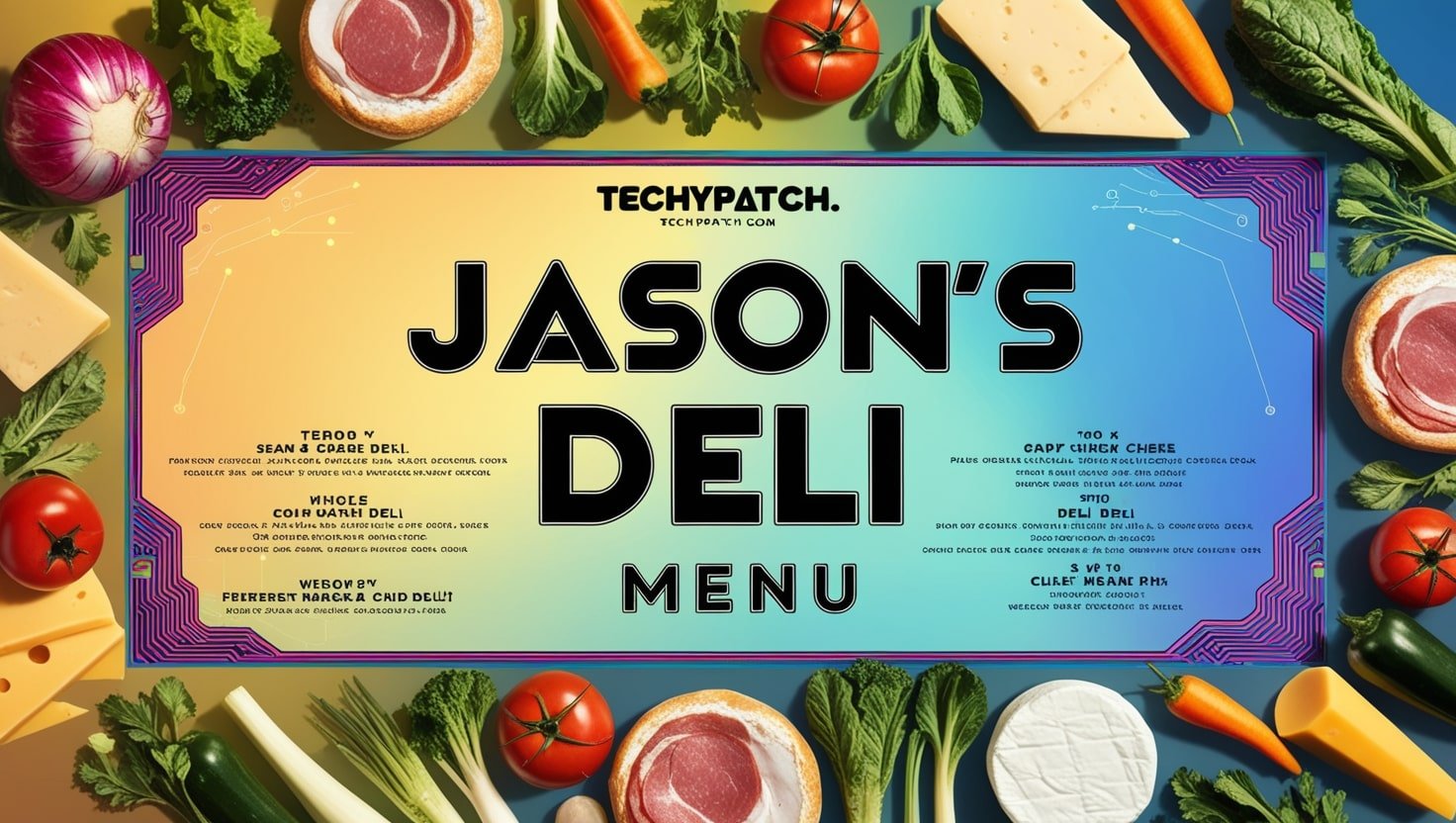 Jason's Deli Menu