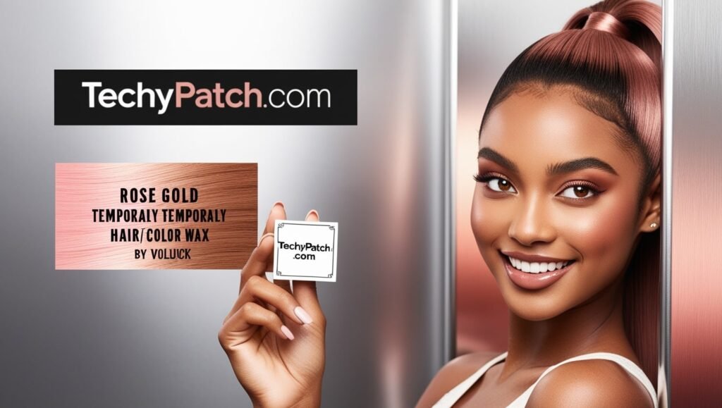 Volluck Hair Color Wax Temporary Hair Color Rose Gold