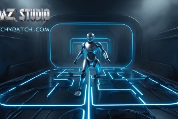 Through A Simple Maze Daz Studio